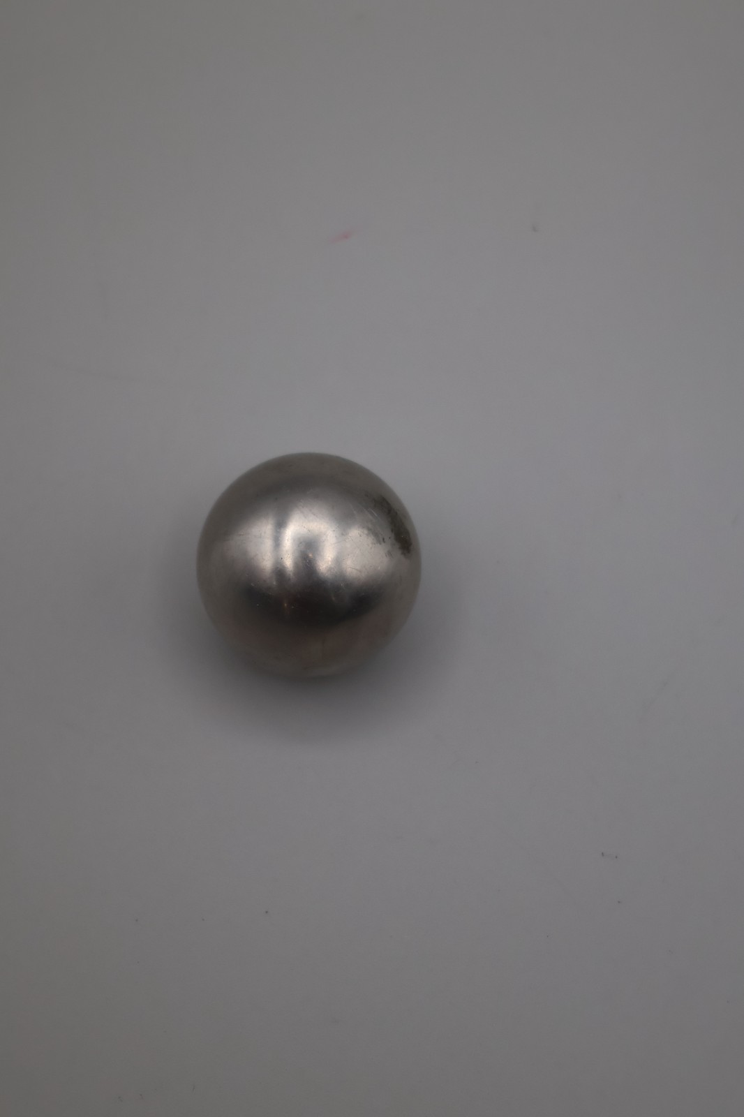 solid metal ball orb sphere 1.5" diameter globe marble bearing- Steel