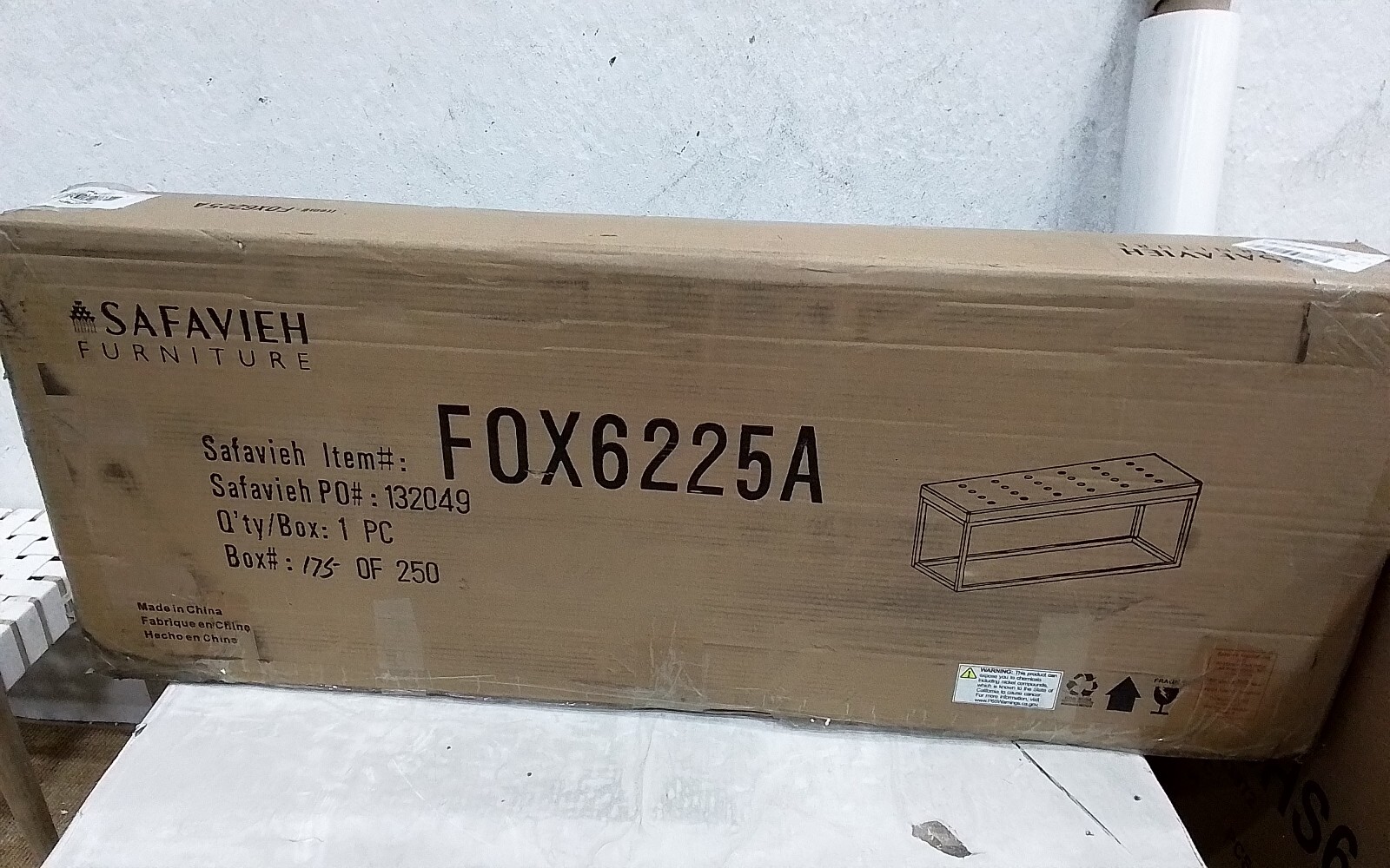 Safavieh REYNOLDS BENCH, Reduced Price 2172731615 FOX6225A