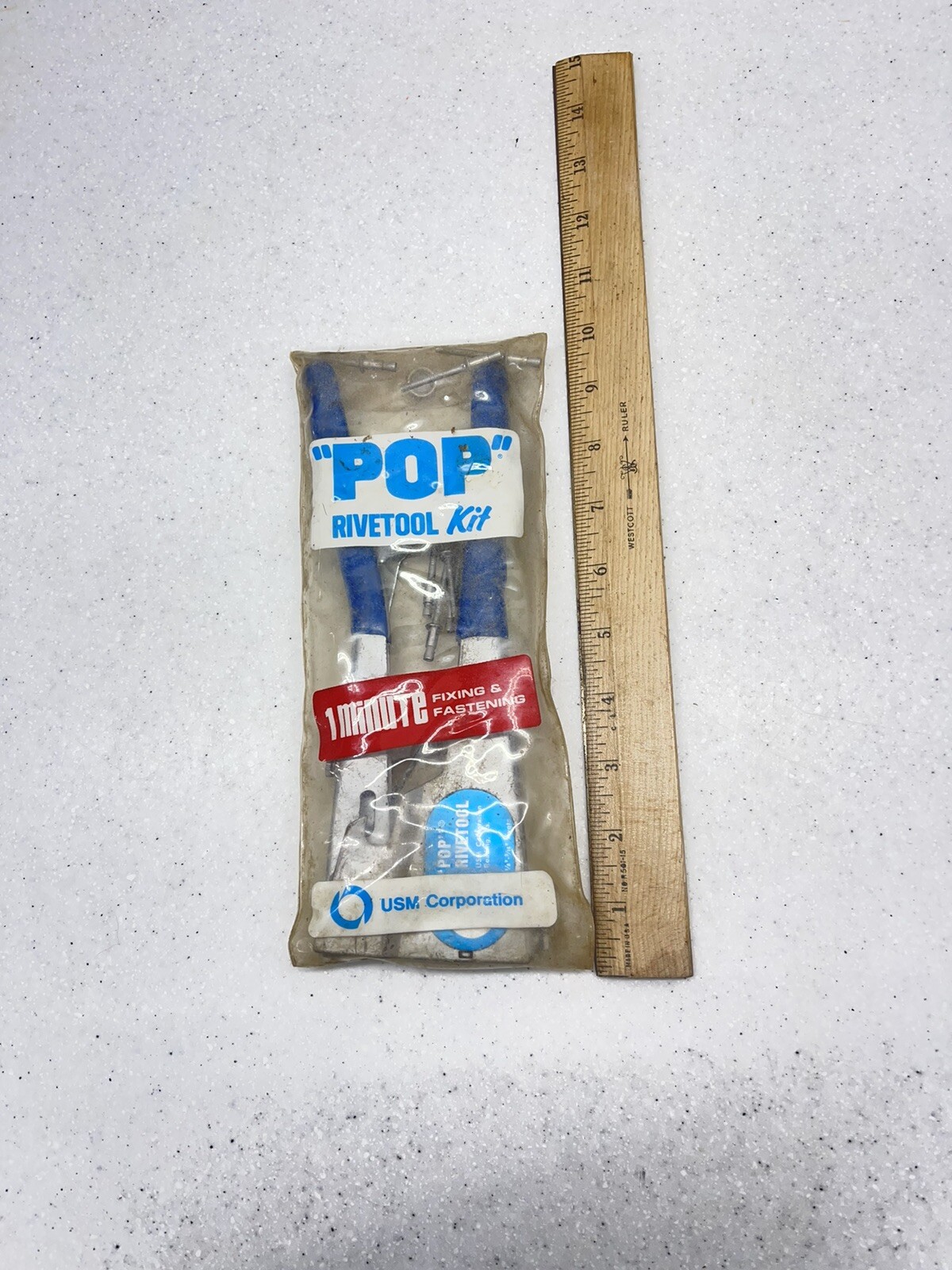 Hand Riveter Pop Rivet Tool Kit USM Corporation