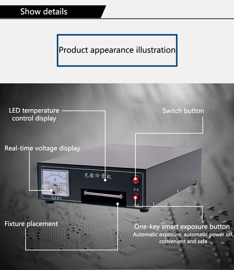 Digital Photosensitive seal Flash Stamp Machine Stamping Making Seal System