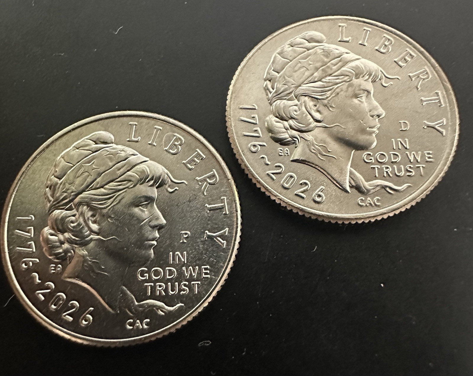 2026 P&D Semi-quincentennial Emerging Liberty Dime Set, On Hand, SHIPS NOW, OBW