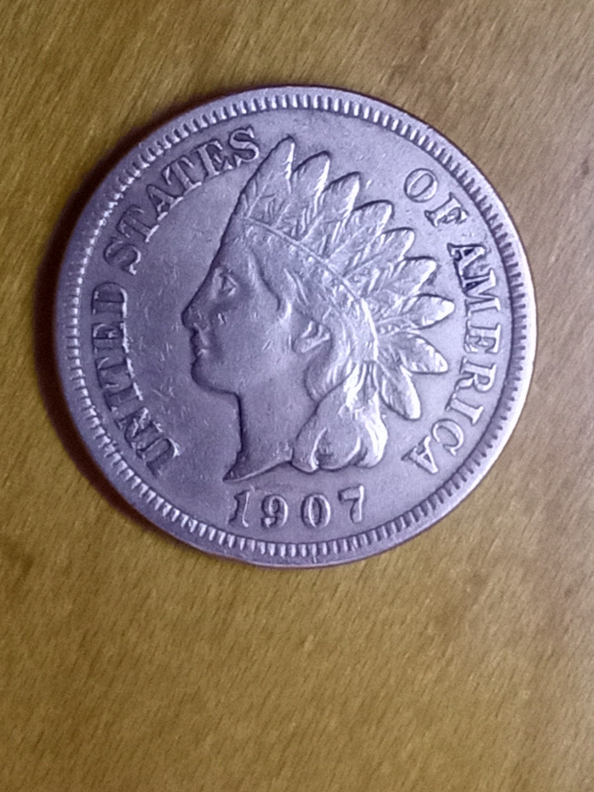 1905 Indian Head Penny, #4, full liberty, very clear details