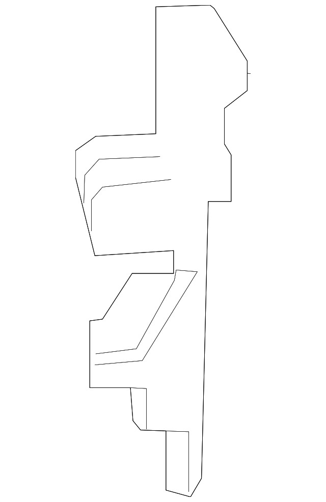 Genuine Audi Blind Spot Detection System Warning Sensor Bracket 4M0-919-503