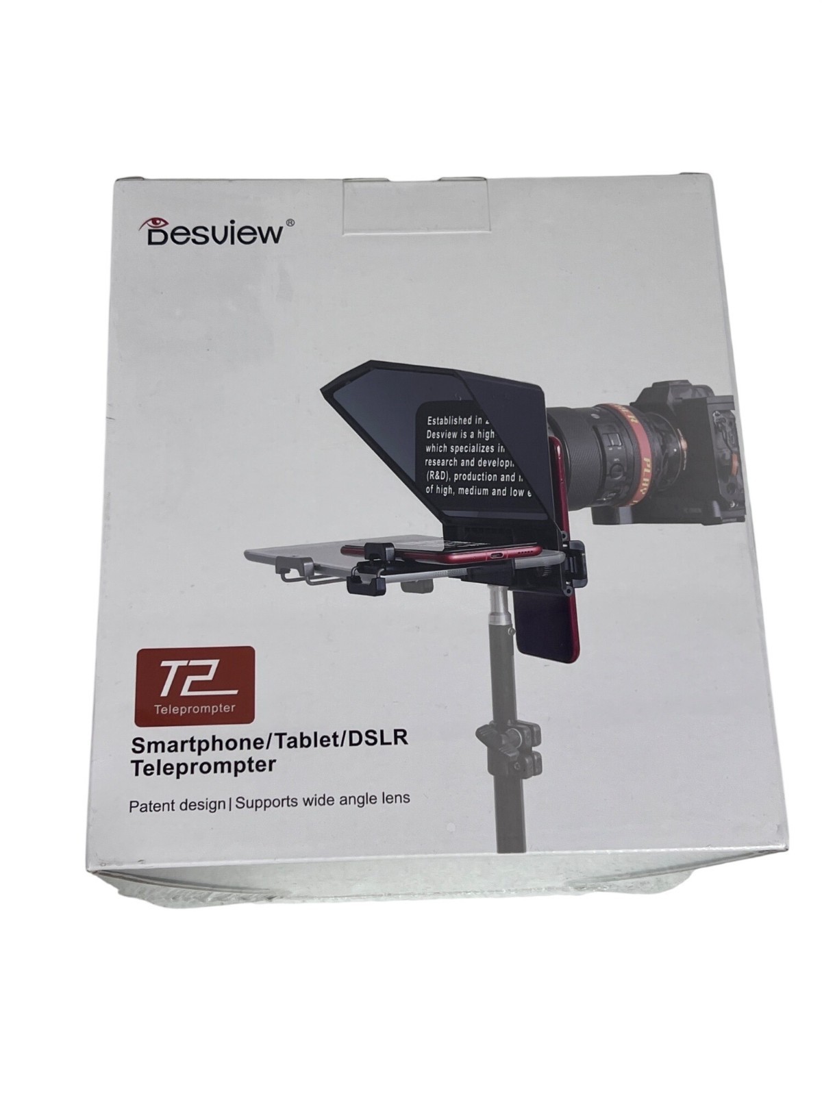 Desview T2 Broadcast Teleprompter