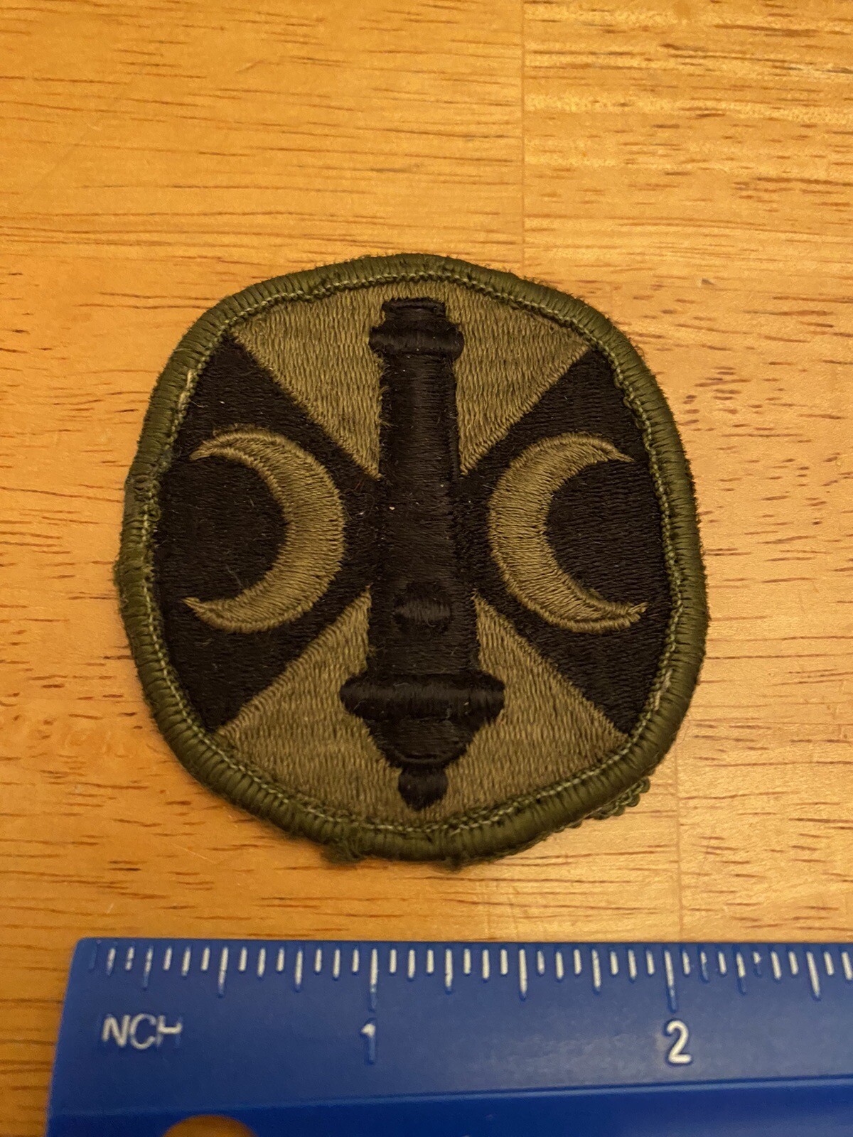 US Army 210th Field Artillery Brigade Subdued Patch INV5357