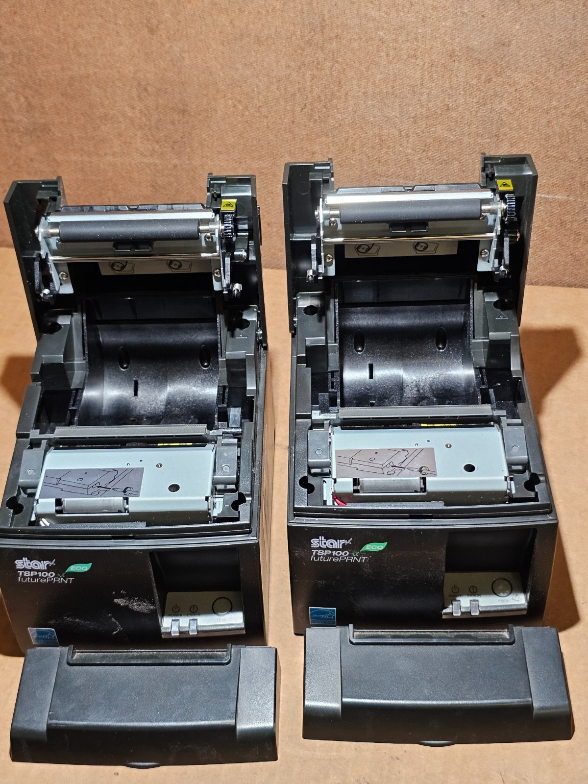 2xStar Micronics TSP100II Eco futurePRNT Receipt POS Printer USB 143IIU - Square