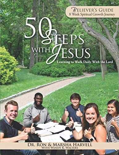 50 Steps With Jesus Believer's - Paperback, by Harvell Ron; Harvell - Very Good