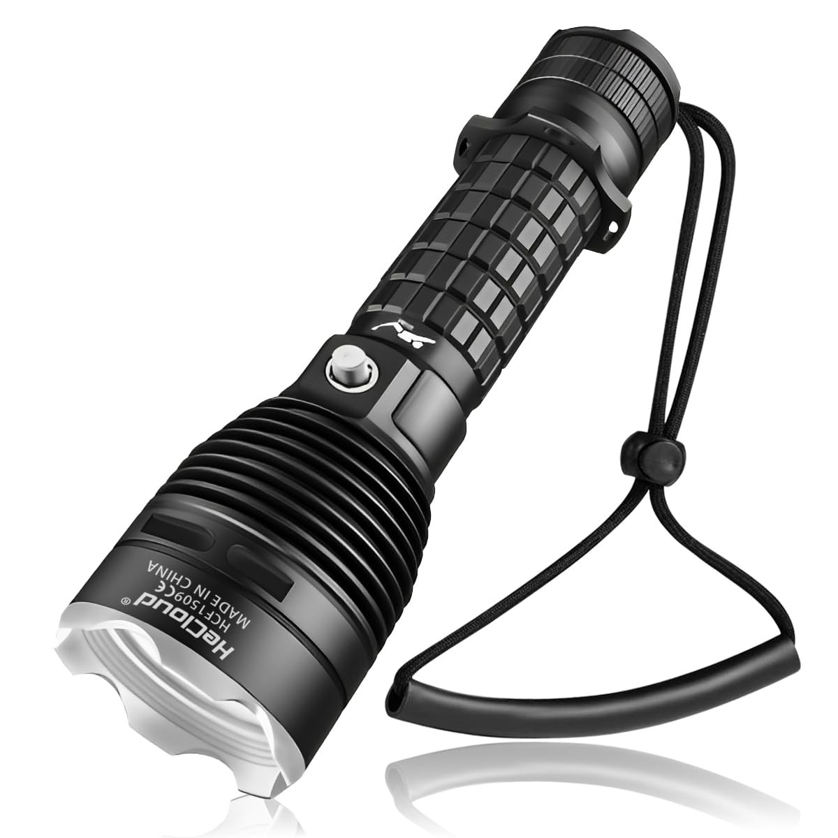 3000LM Waterproof Diving Flashlight IPX8 LED Scuba Light Rechargeable