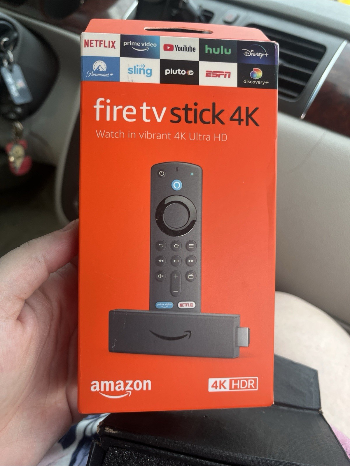 New-Amazon-Fire TV Stick 4K-HDR W/ Alexa Voice Remote-3rd Gen
