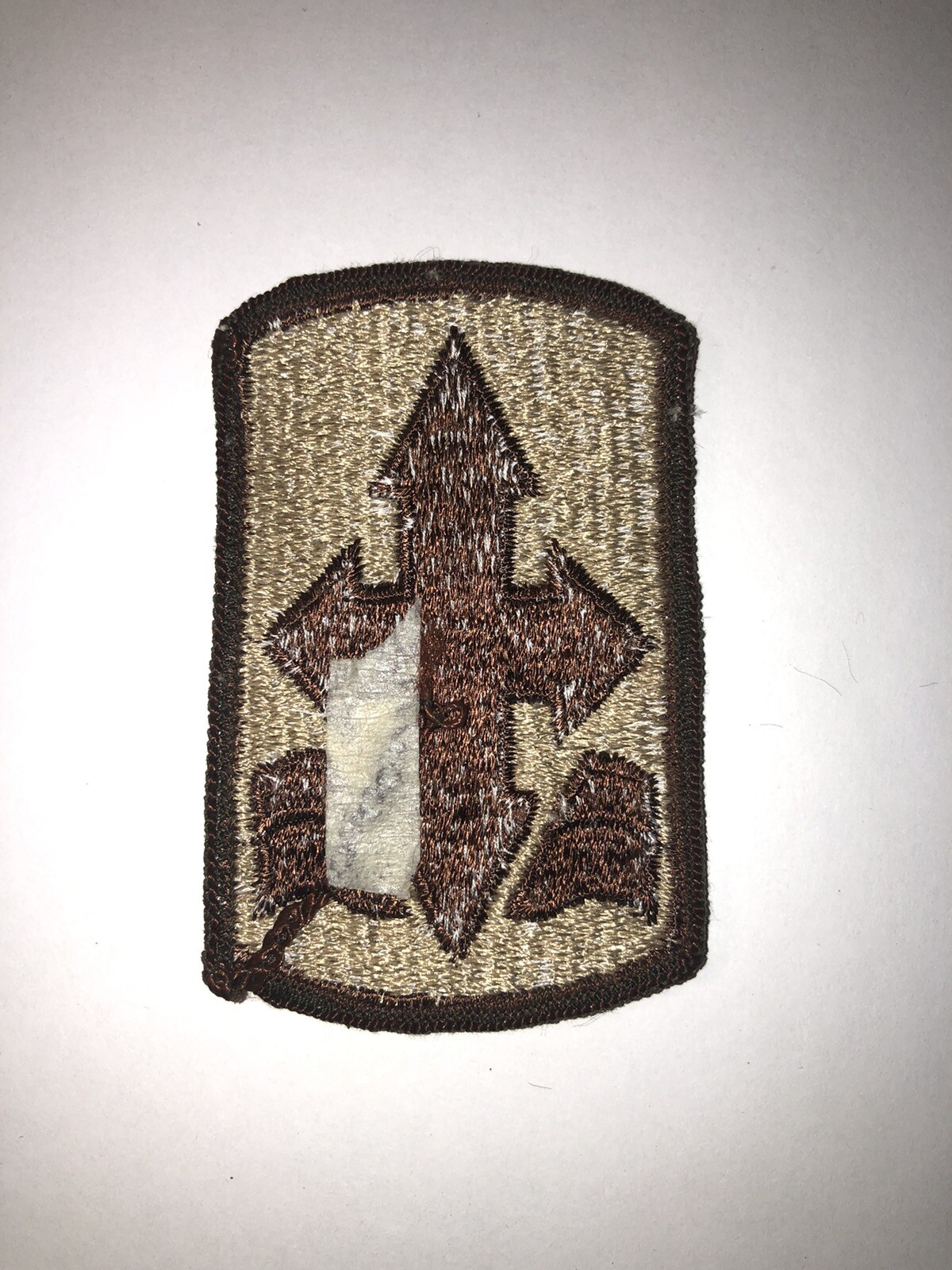 29th Infantry Brigade ( Desert Brown & Tan) U.S. Army Patch