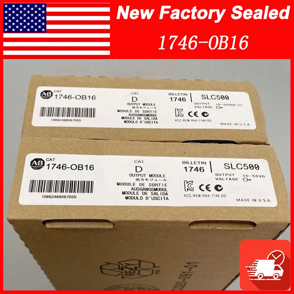 New AB 1746-OB16 1746OB16 New in Box New Factory Sealed Free Shipping