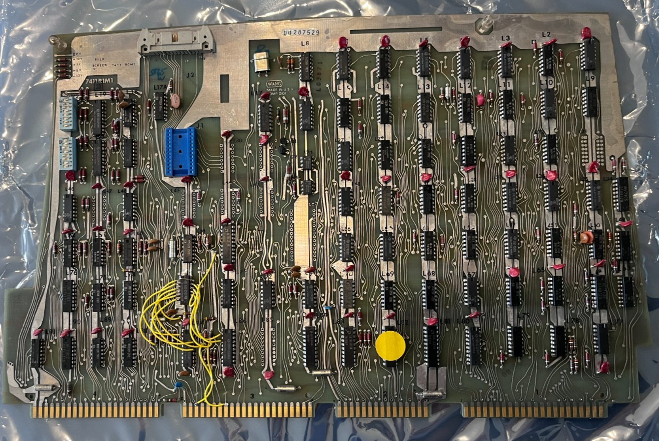 Vintage 7411 R1M1 BLADE from Wang 5505-1 Computer