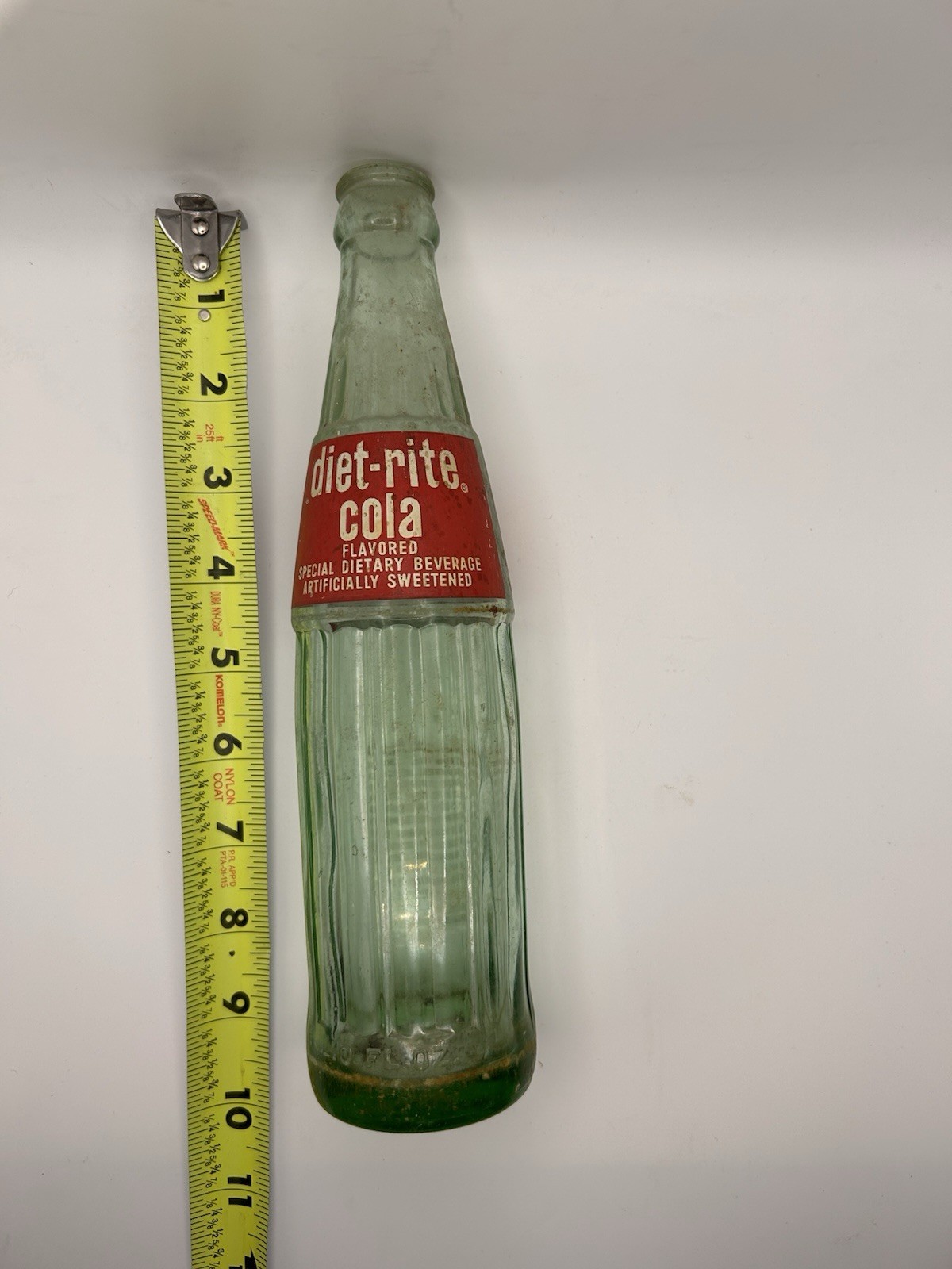 Vintage Glass Tab And Diet Rite Bottles