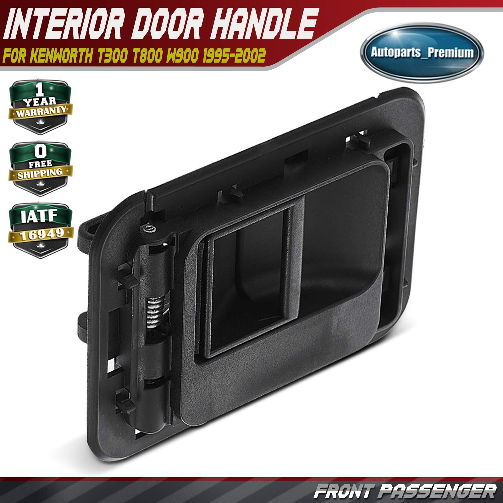 Front Passenger Black Interior Door Handle for Kenworth T300 T800 W900 1995-2002