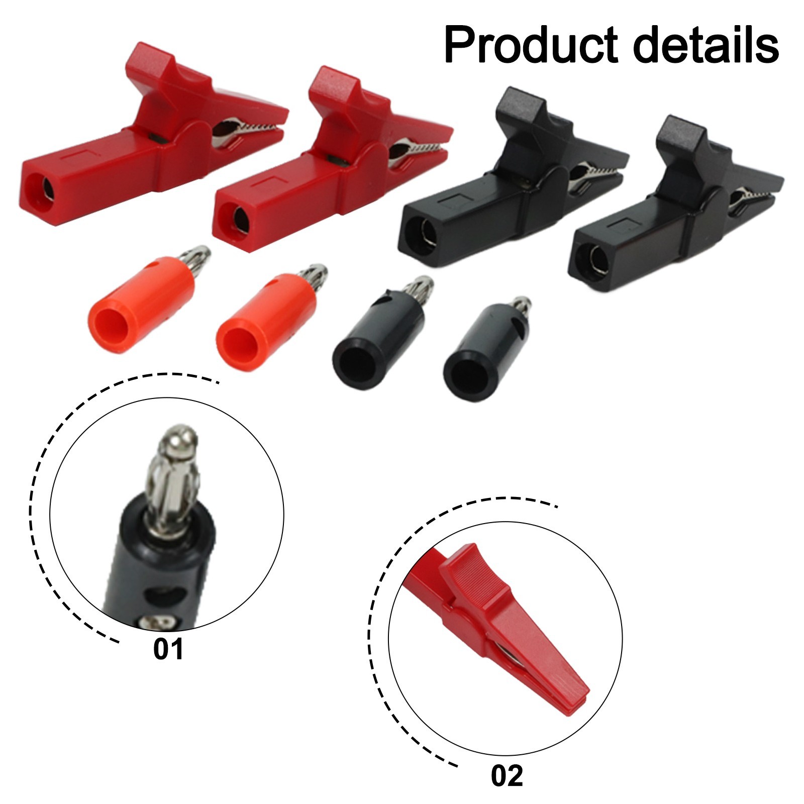Clip Copper PE Good Electrical Conductivity With Teeth