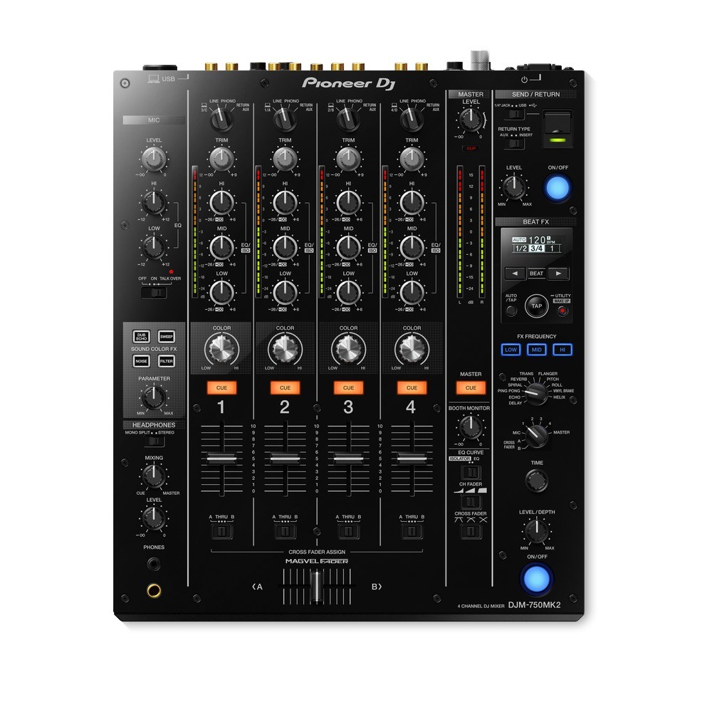 DJM - 750MK2 DJ 4 Channel Mixer