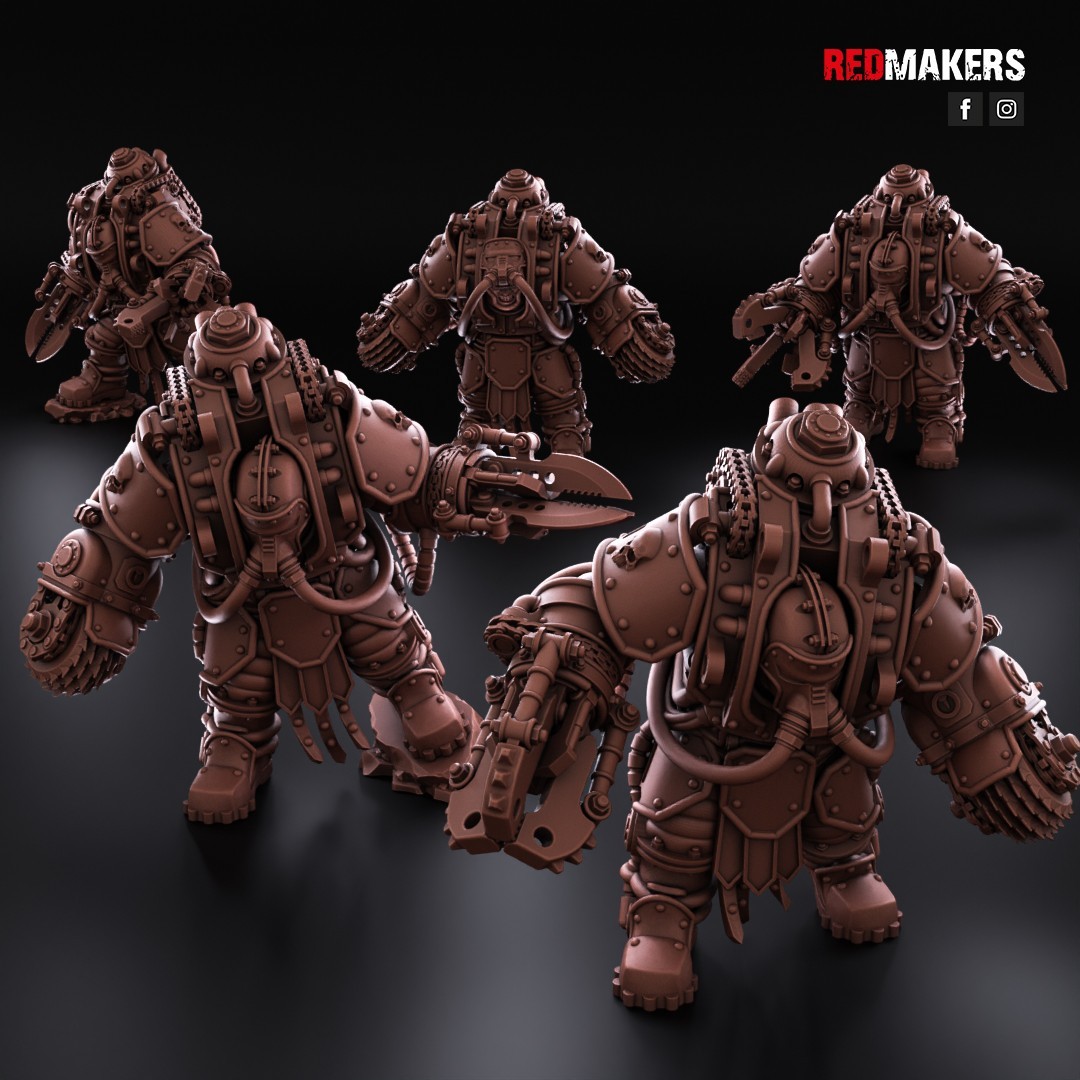 Solar Ogres abhumans of the imperial force  x 3