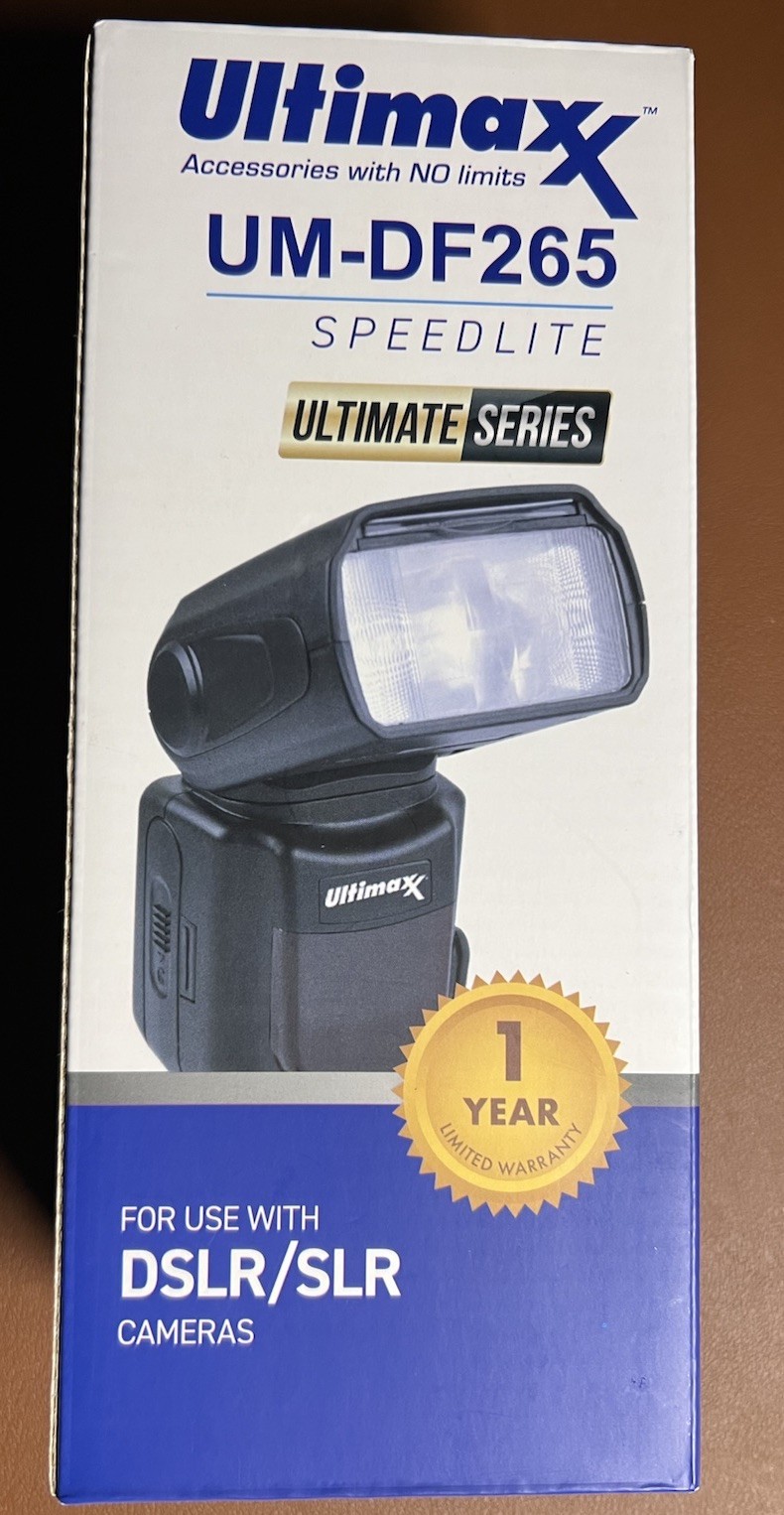 UM-DF265 Speedlite Manual Multi Flash by Ultimaxx For DSLR SLR Cameras NEW!