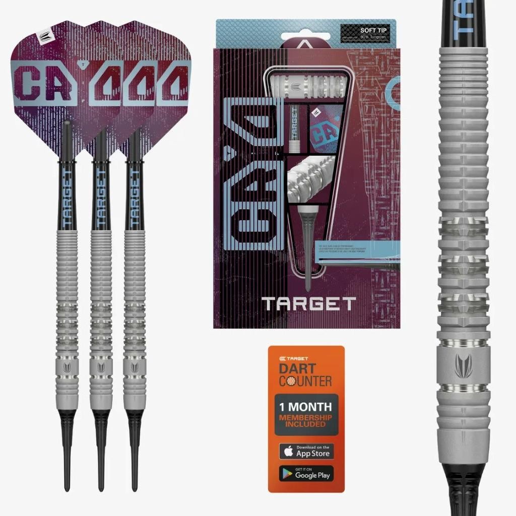 TARGET CRYO 11 18 GRAM 90% TUNGSTEN SOFT TIP DARTS 210540