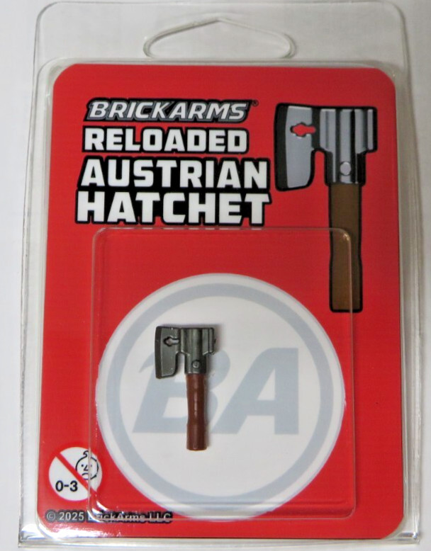 BrickArms Reloaded Austrian Hatchet for Minifigures NEW