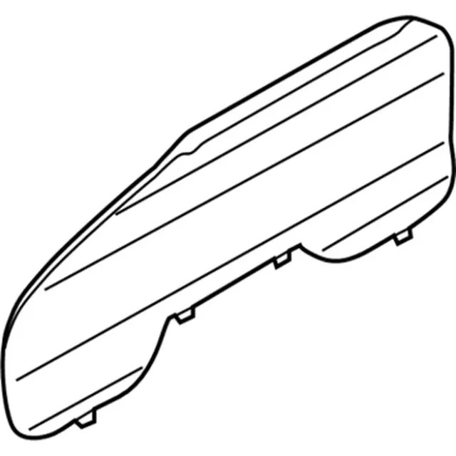 Genuine Ford Instrument Panel Lens HC3Z-10890-A