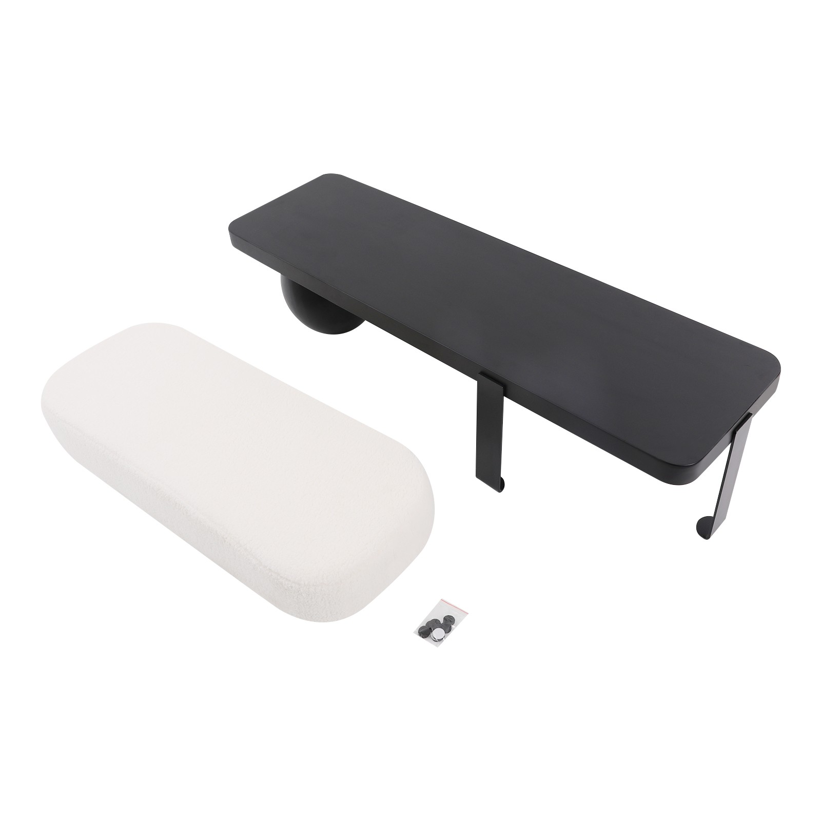 Modern Bedroom Bedside Bench Flannelette Shoe Changing Bench Fitting Room Bench
