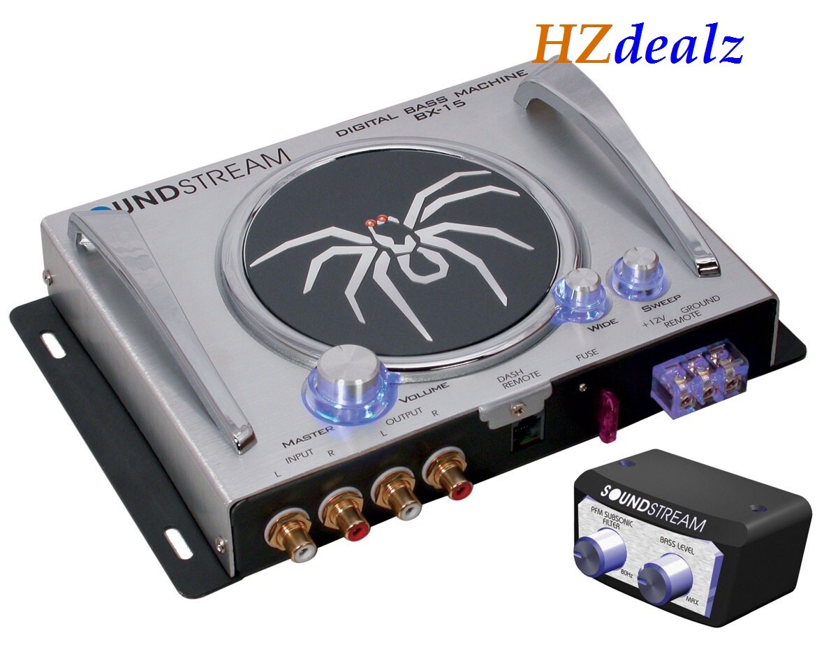 SOUNDSTREAM BX-15 BASS BOOST RECONSTRUCTION PROCESSOR EPICENTER EPICENTRO