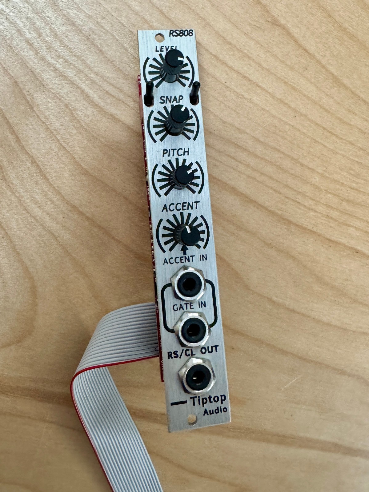 Tiptop Audio RS808 Eurorack Rimshot Module - Silver