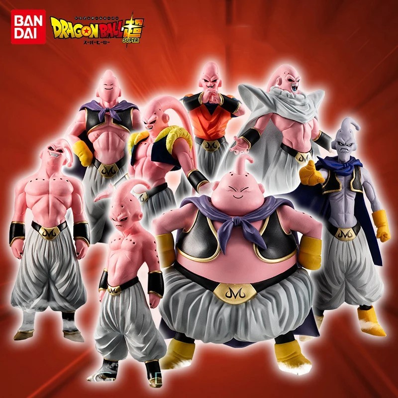 8pcs/Set Dragon Ball Z Anime Figure Majin Buu Fat Buu PVC Model Toys Gifts