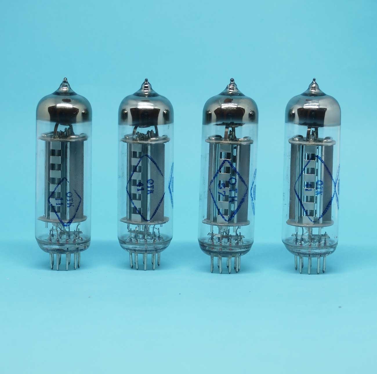 NEW 4 pcs IN LOT x GU-17 GU17   ~ QQE03/12 double tetrode vintage USSR tubes DDP