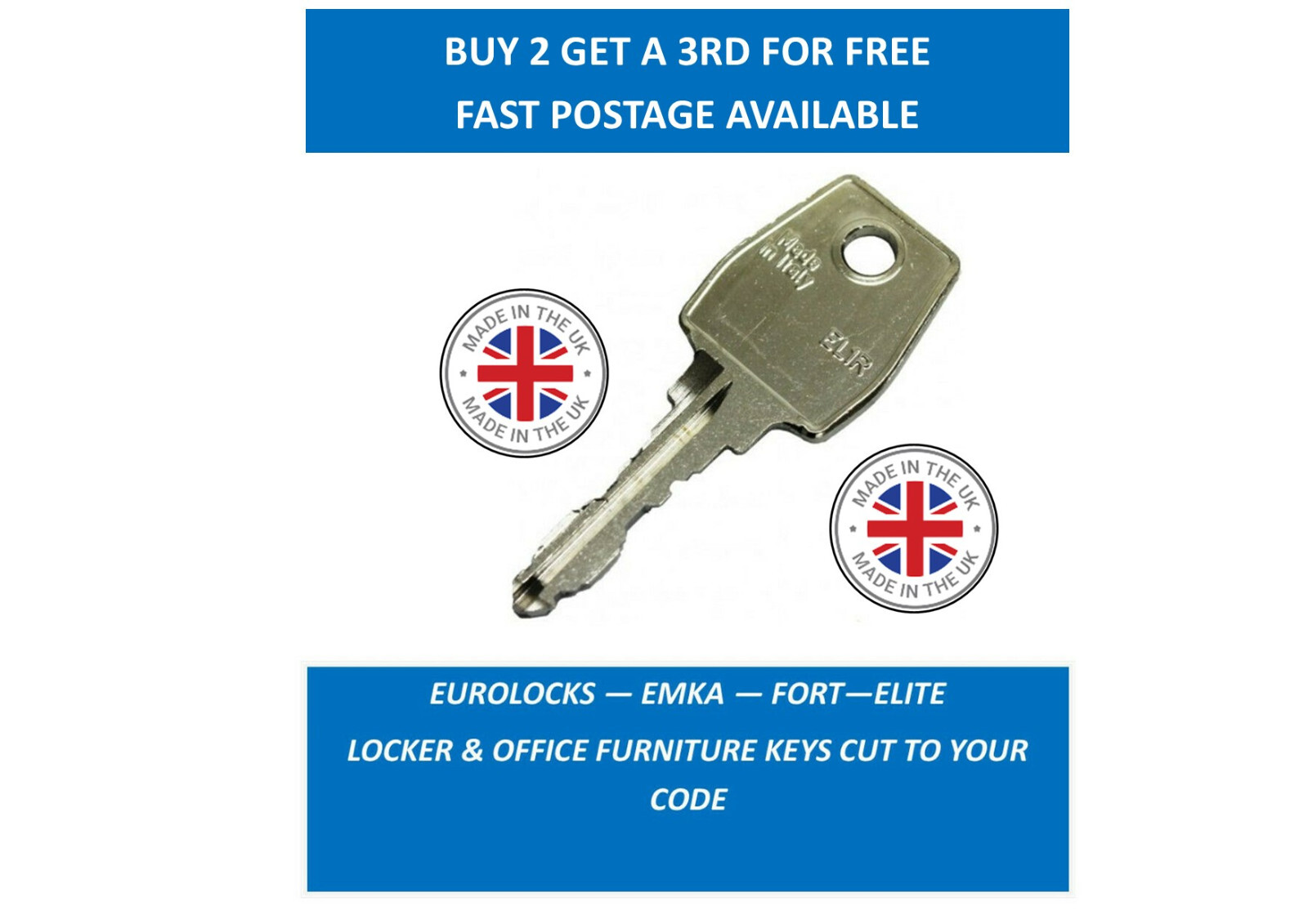 EUROLOCKS, ELITE, EMKA, FORT, HENRIVILLE  F - 57450 - KEYS