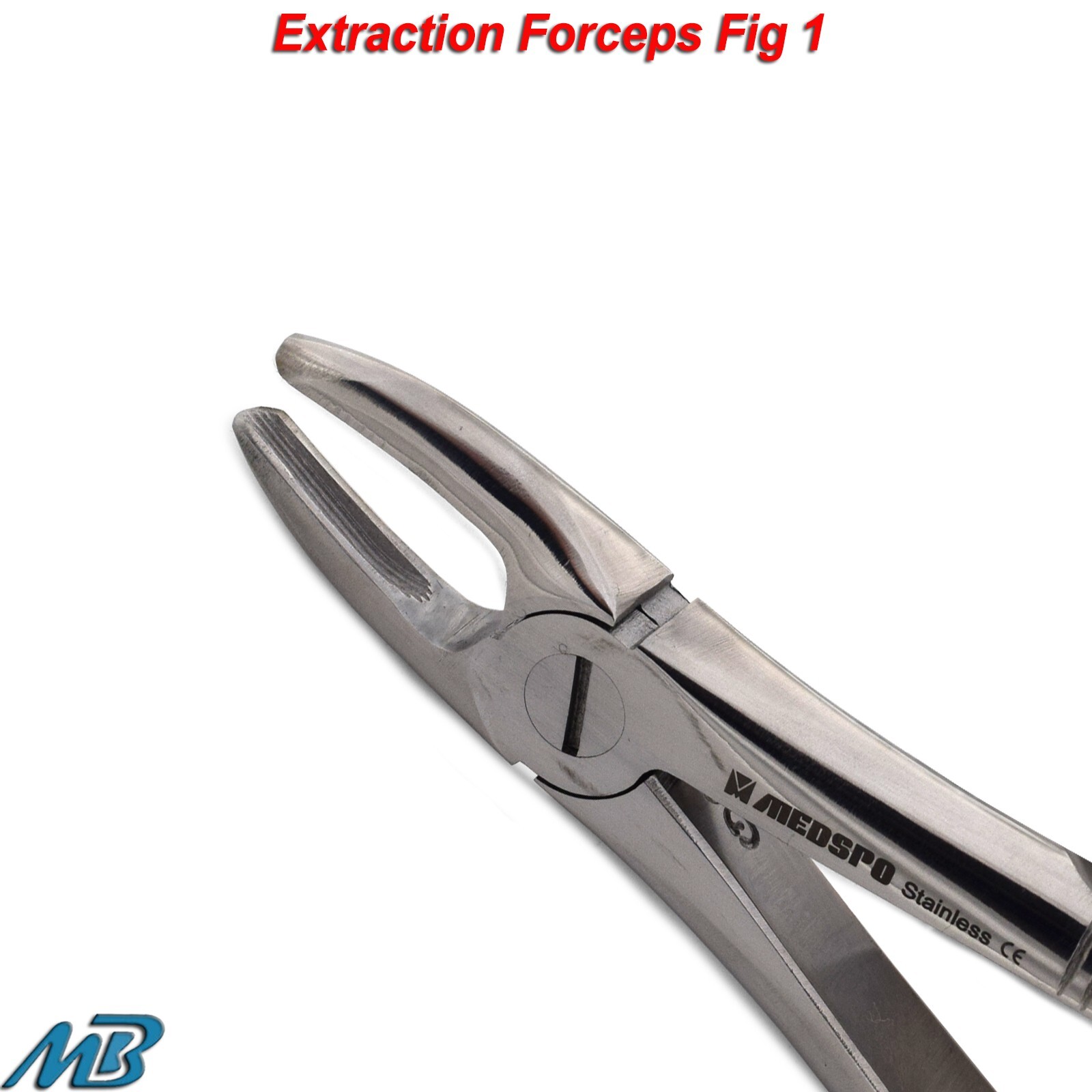 Dental Upper Root Tooth Loosen Extracting Extraction Forceps Fig-1 Instruments
