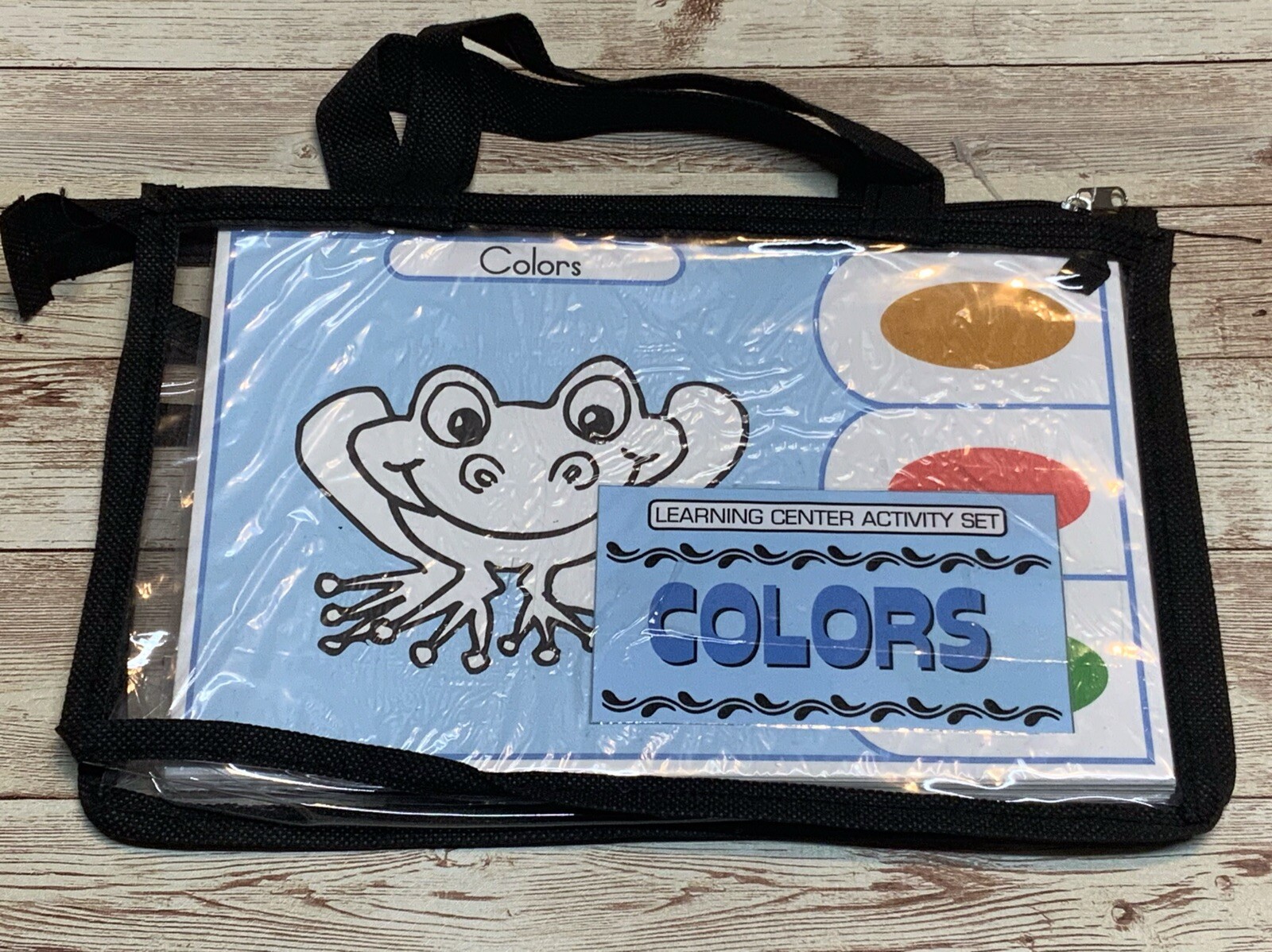 Learning Center Activity Set - Colors - Clothespin Learning Center