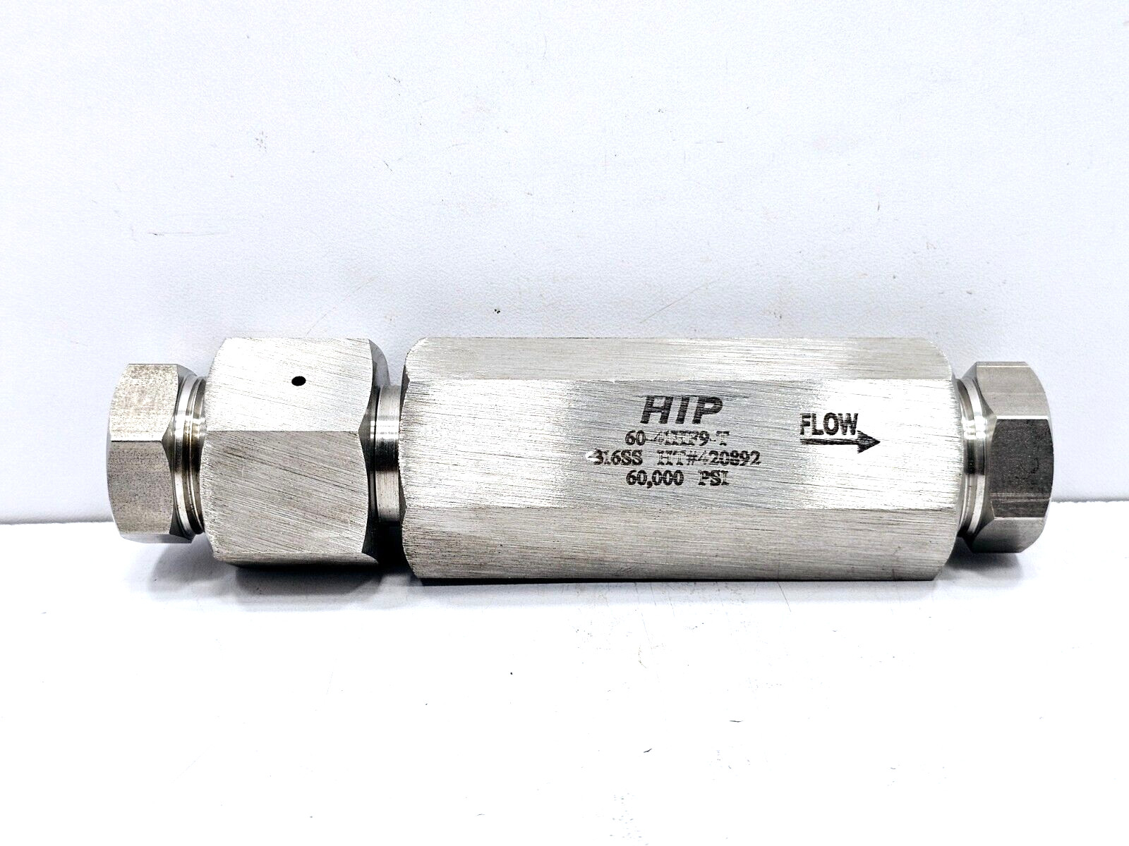 HIP 60-41HF9 BALL CHECK VALVE HIGH PRESSURE 60000 PSI