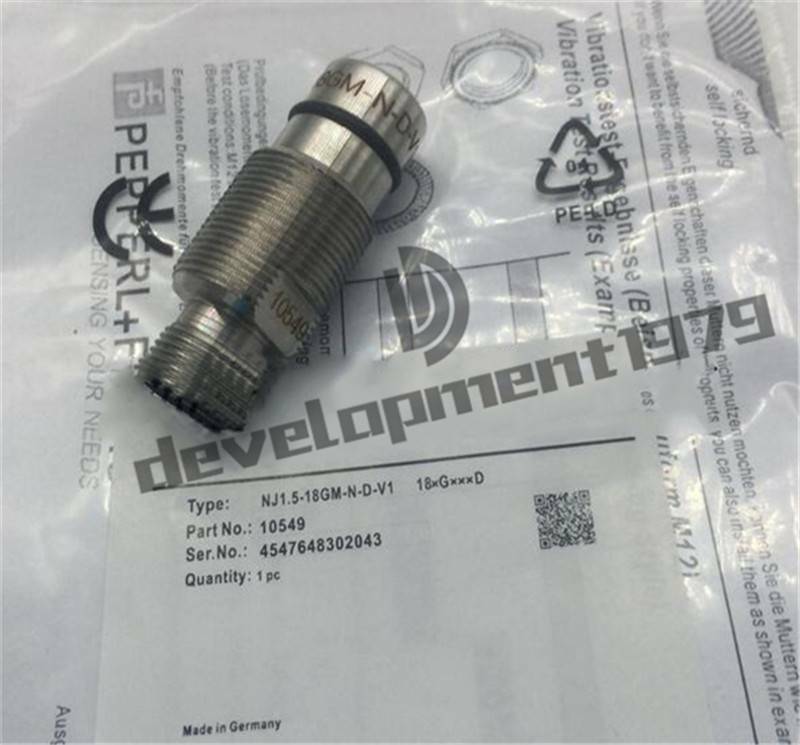 New Pepperl+Fuchs NJ1.5-18GM-N-D-V1 Proximity Switch NJ1.518GMNDV1