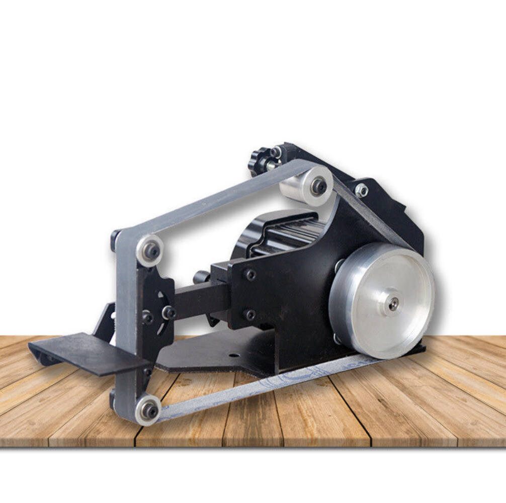 Mini 220V Industry Belt Sander Bench Grinder Polishing Machine 762 Brushless DIY