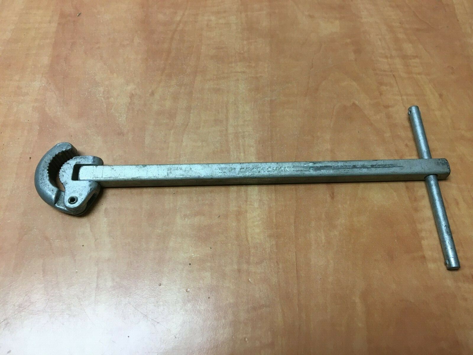 Vintage =Craftsman=  USA Faucet Sink Basin Wrench 1950s Square Body 12"