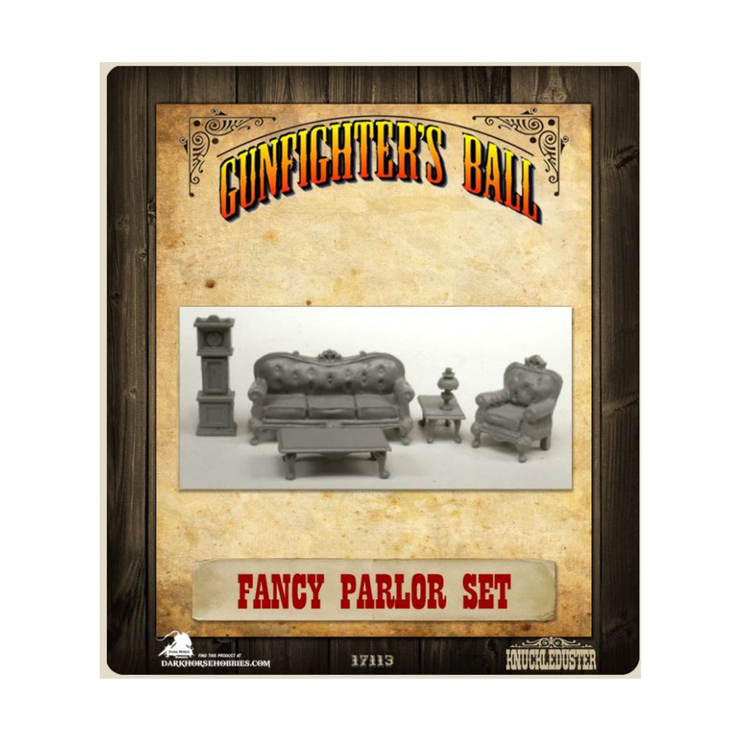 Knuckleduster Miniatures - Accessory - Terrain Fancy Parlor Set New