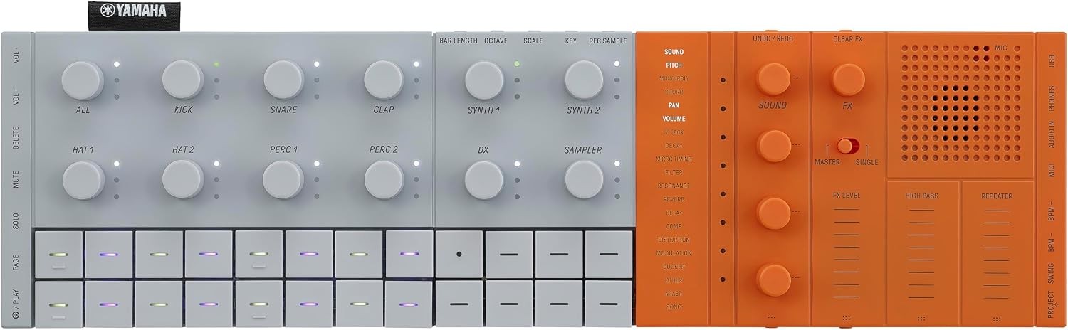 Yamaha SEQTRAK Orange Music Ideastation Sequencer