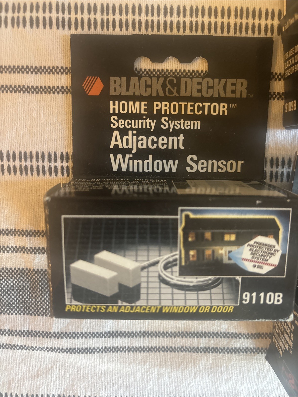 5 Vintage NOS Black & Decker Home Protector Entry Sensor Security Sensor