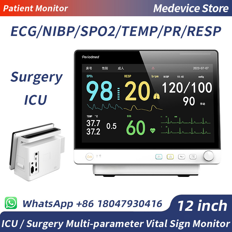 15" Multi-Parameter Patient Vital Signs Monitor ICU / Surgery High Precision