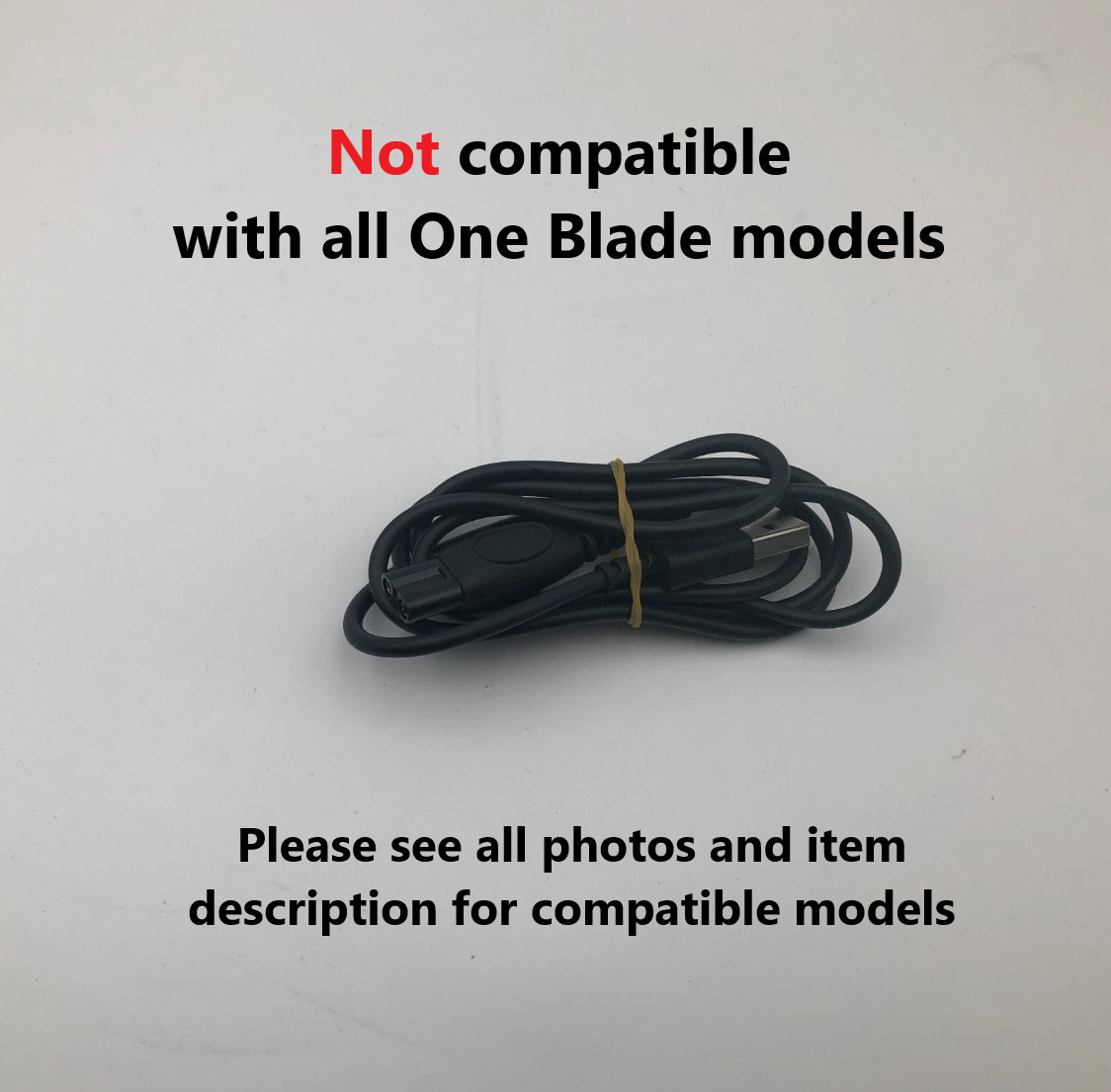 OEM Philips Norelco One Blade USB Charger Power Cord QP1324 QP1424 QP1624 QP1924