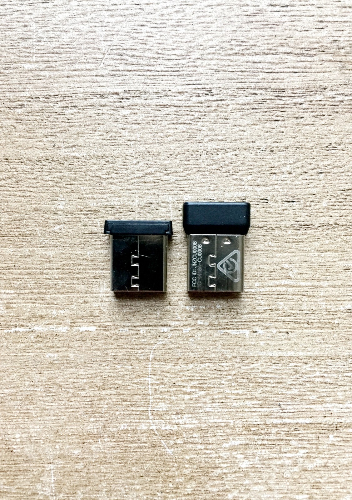 Logitech Unifying Receiver USB Dongles Keyboard Mouse - 2 PCS - GENUINE