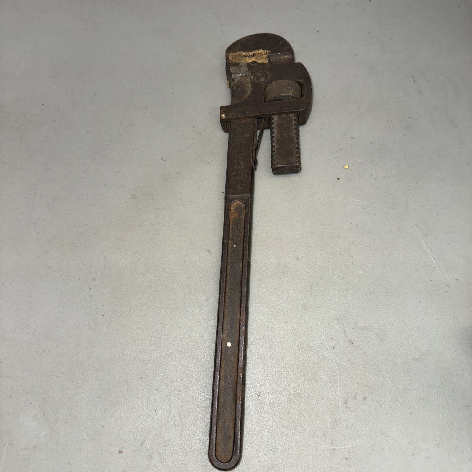 MORCO Stillson Steel Wrench Pipe 16 Inch USA Vintage Springfield Mass #18