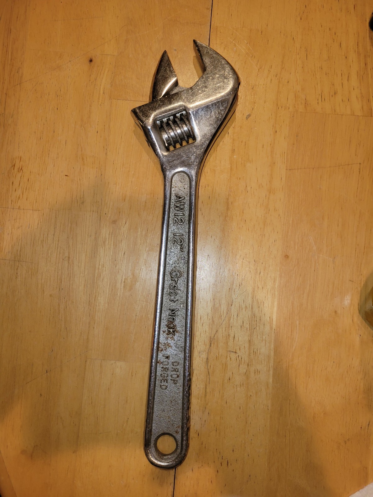 Great Neck Adjustable Crescent Wrench 12 Inch