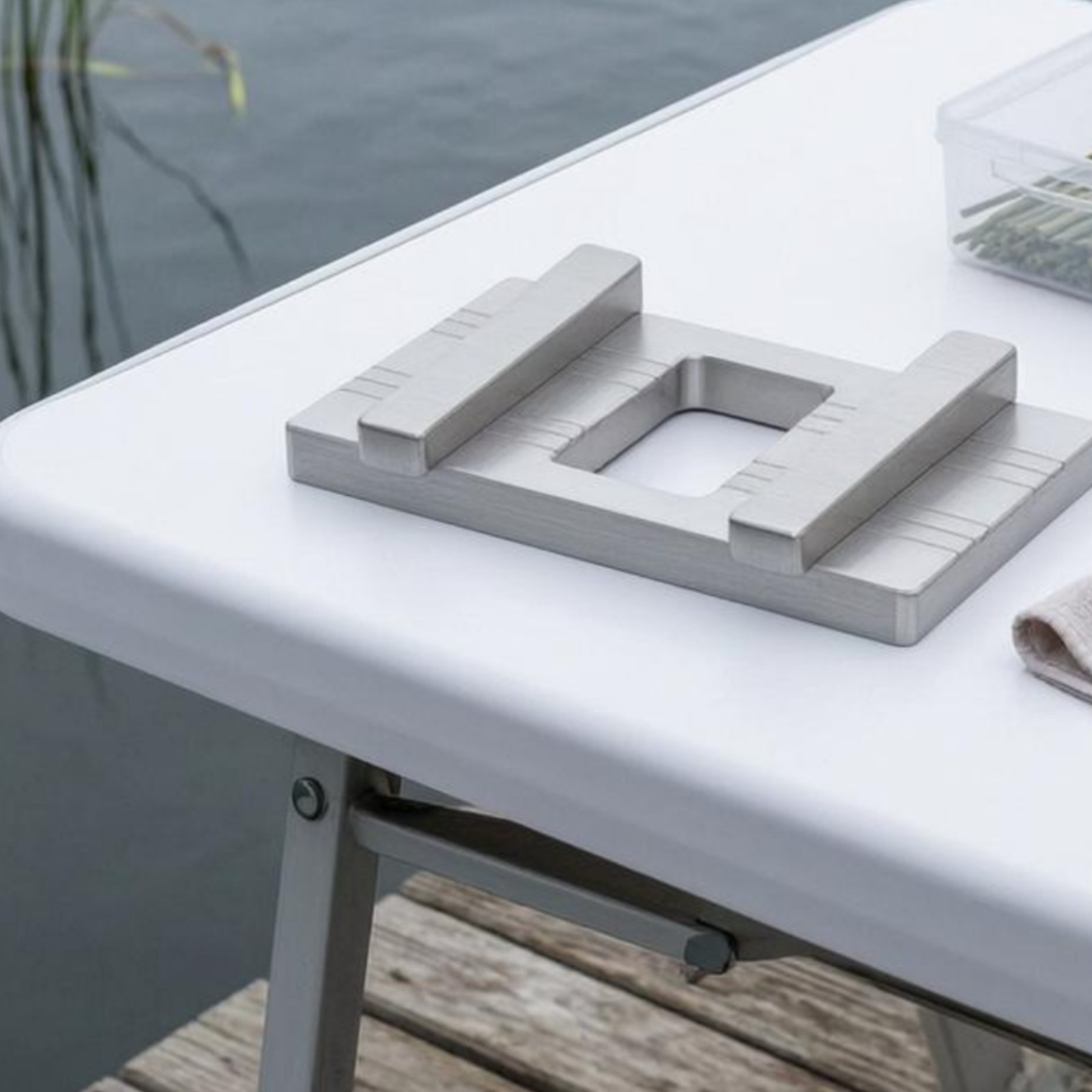 Attractive Docking Plate Double-Sided Groove Rectangular Aluminum Plate