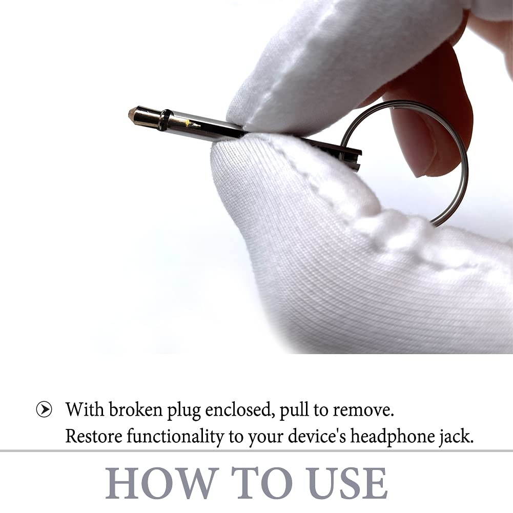 Broken Headphone Plug Removal Tool Audio Jack Extractor