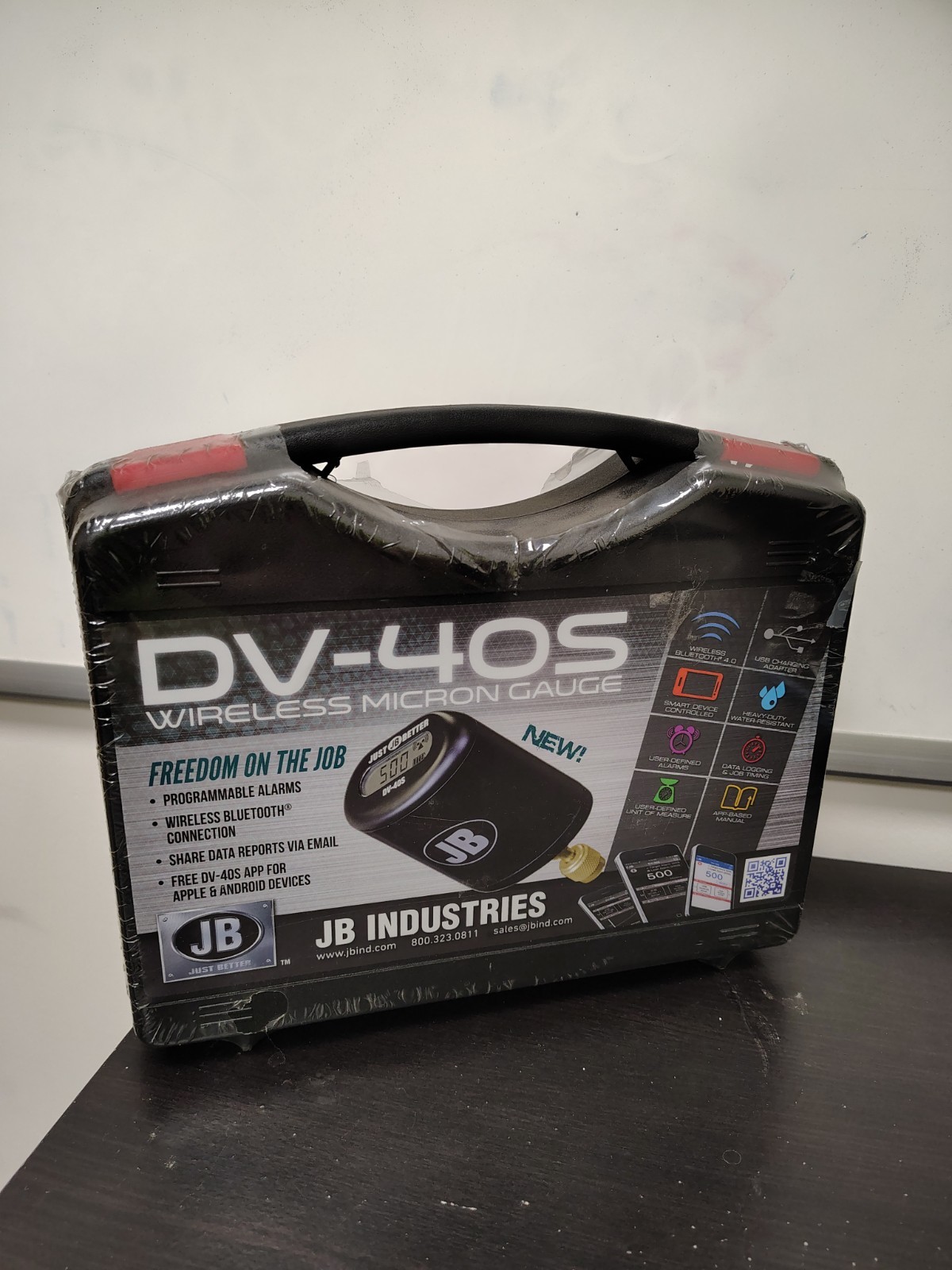 JB Industries DV-40S Wireless Digital Vacuum Gauge UNOPENED