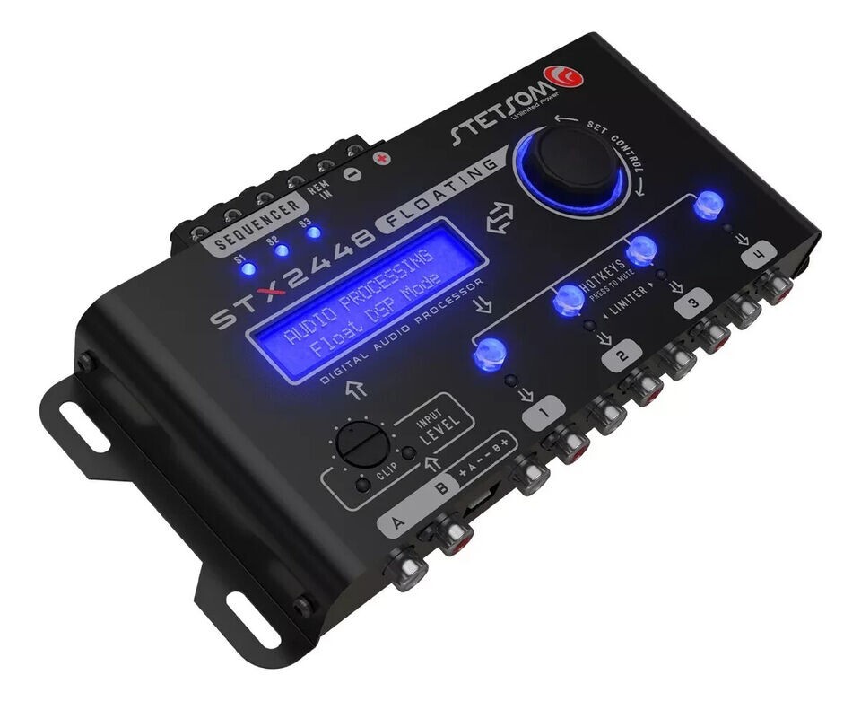 New Stetsom Stx2448 Floating Digital Crossover Processor