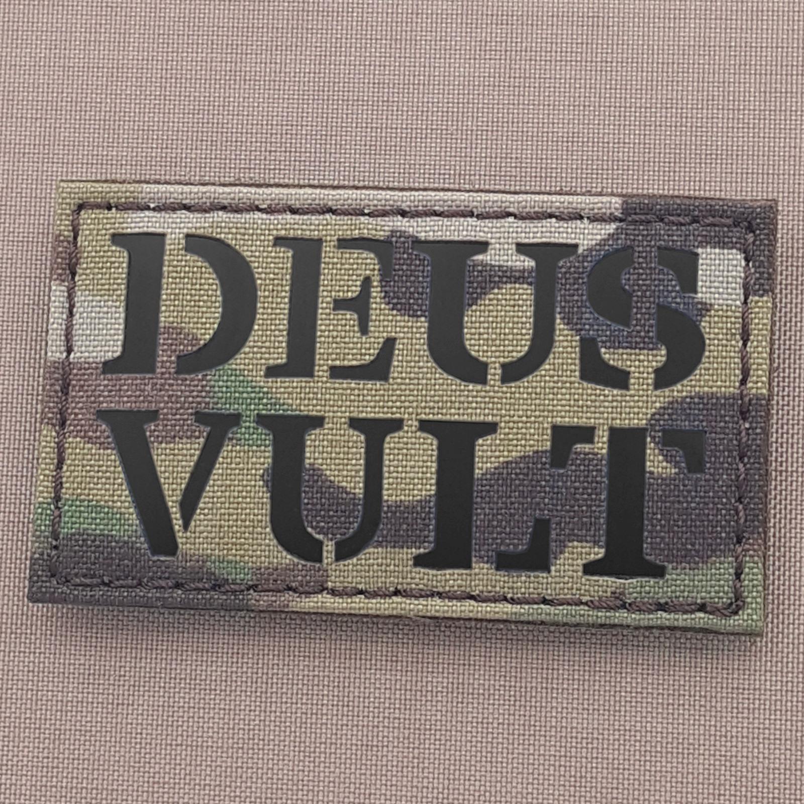 IR Deus Vult God Wills It multicam OCP templar crusader nazarene hook patch